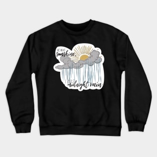 Midnight rain Crewneck Sweatshirt